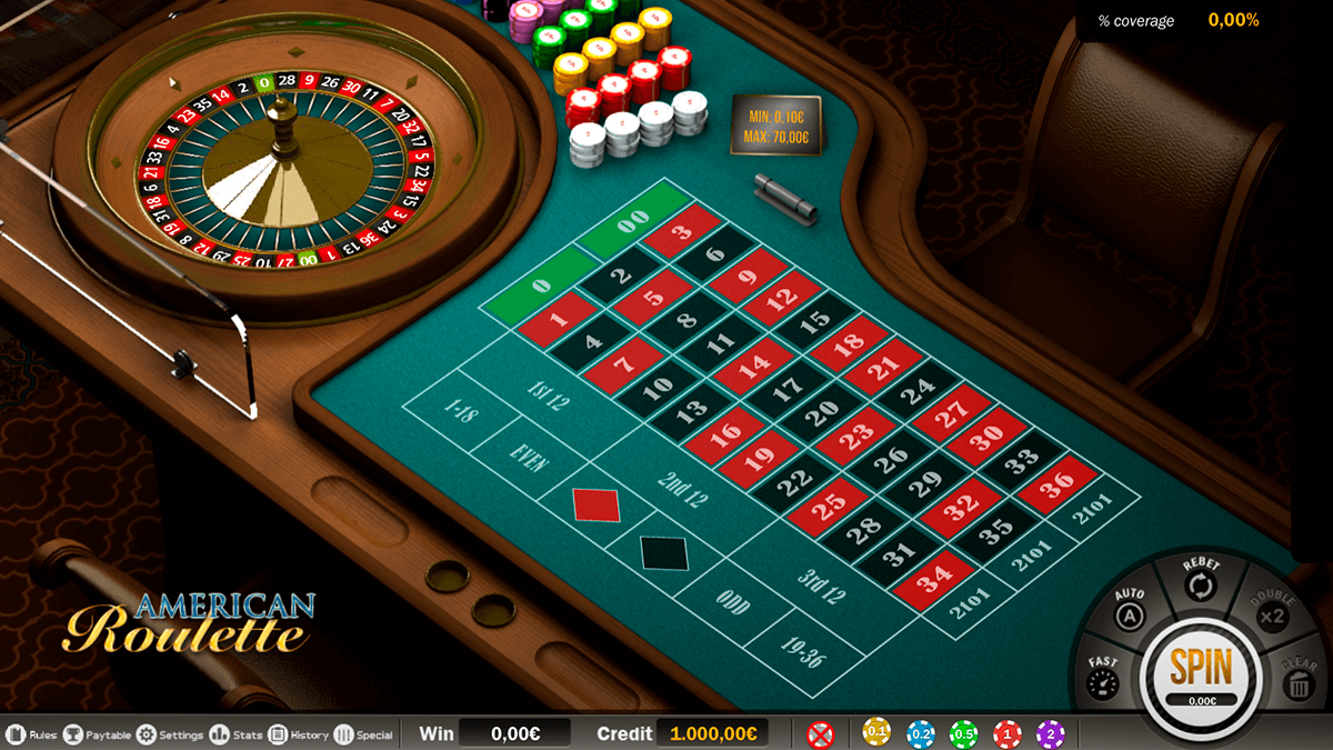 roulette americana capecod gaming