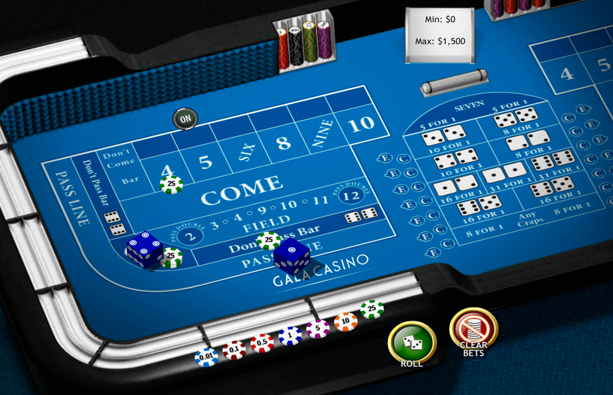 craps playtech online