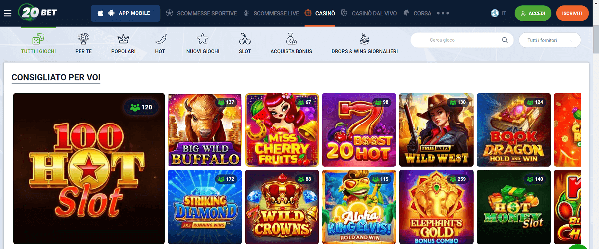 20Bet Casino