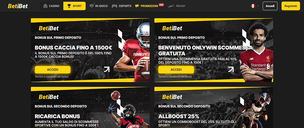 Betibet Bonus