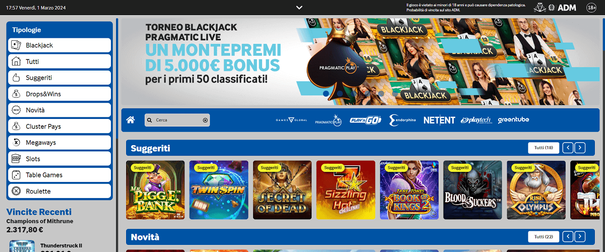 Bonus senza deposito su Betway