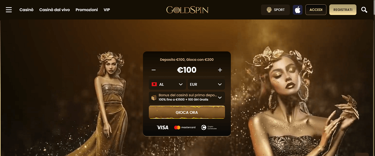 GoldSpin Bonus