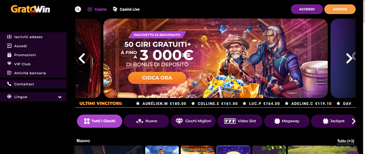 Gratowin Free Spin