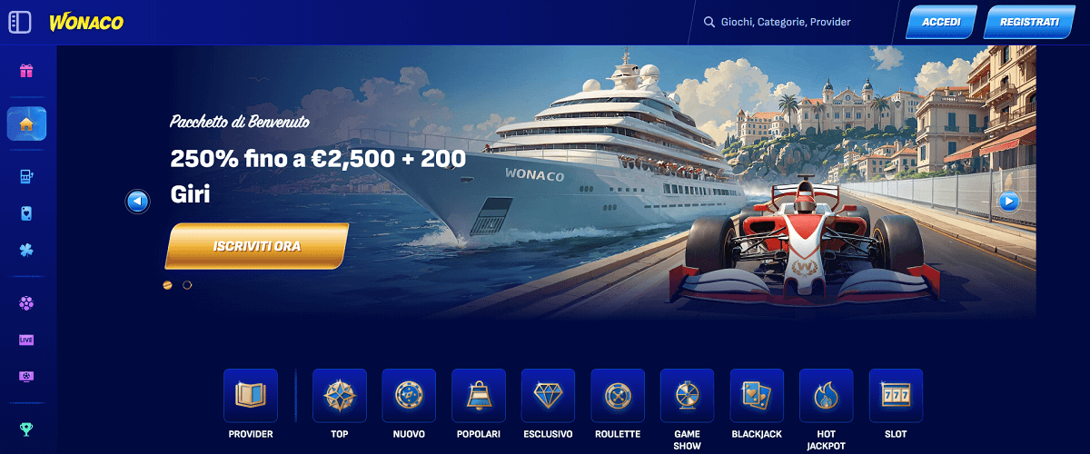 Wonaco Casino