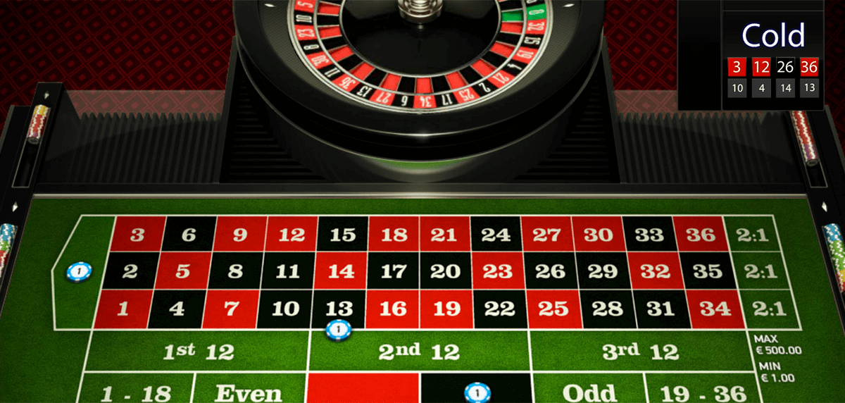 roulette europea netent
